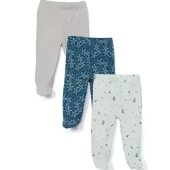 Spasilk - 3 Pack Footed Pants, Navy Ocean - cutbabycare.com | baby boutique & care hub* Fashion