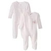 Spasilk Newborn Baby Girl Sleepwear Footies - cutbabycare.com | baby boutique & care hub* Clearance