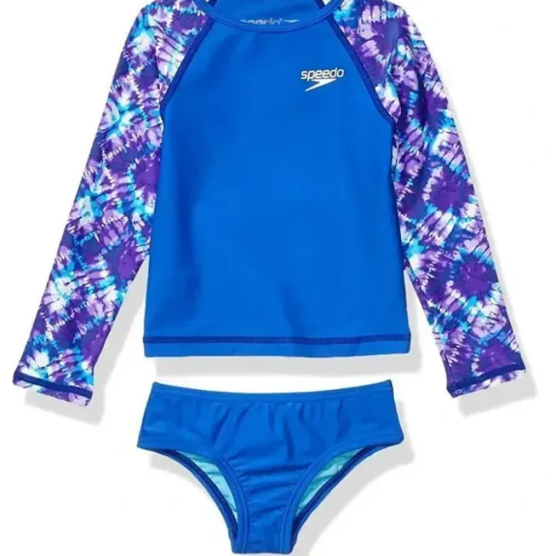 Speedo Printed L/S 2Pc Set, Deep Sapphire - cutbabycare.com | baby boutique & care hub* Hot
