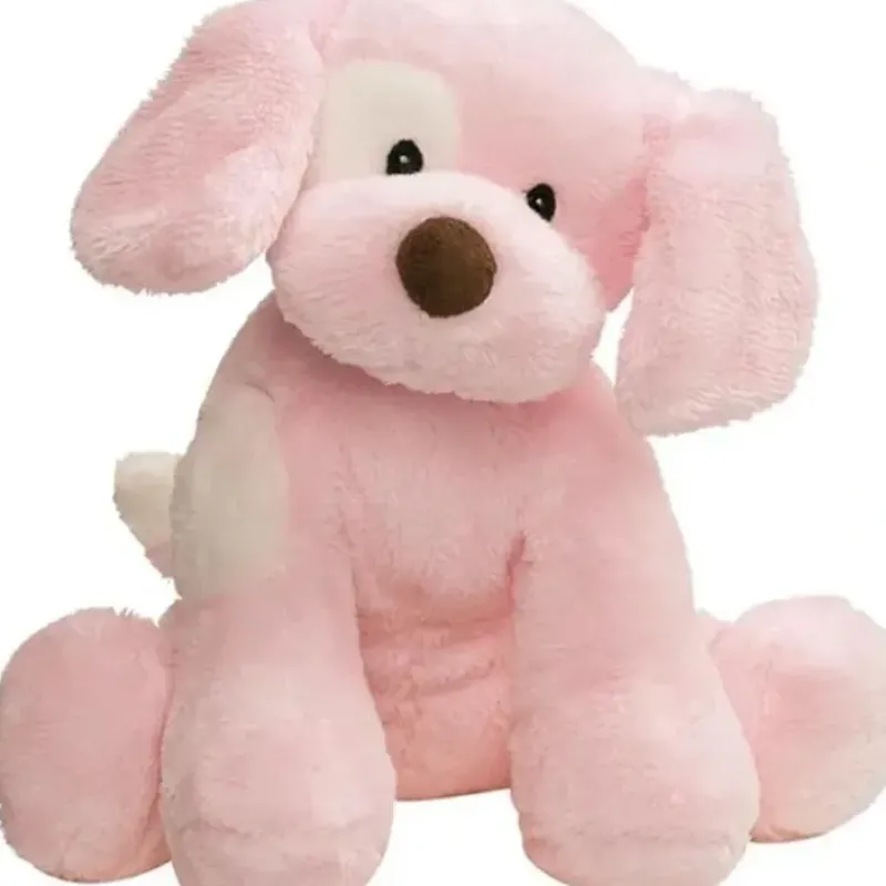 Spin Master - Baby GUND Spunky Barking Puppy Stuffed Animal Sound Toy with Sounds, Pink, 8” - cutbabycare.com | baby boutique & care hub* Discount