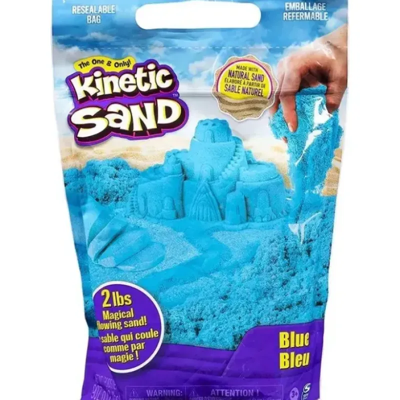 Spin Master - Gund Kinetic Sand, 2 Lb Color Pack Blue - cutbabycare.com | baby boutique & care hub* Store