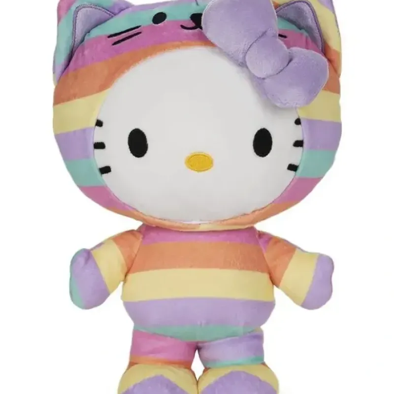 Spin Master - Hello Kitty Rainbow Outfit Plush Stuffed Animal, 9.5 - cutbabycare.com | baby boutique & care hub* New