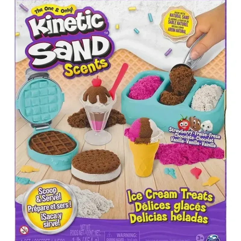 Spin Master - Kinetic Sand Scents Ice Cream Treats Playset - cutbabycare.com | baby boutique & care hub* Cheap