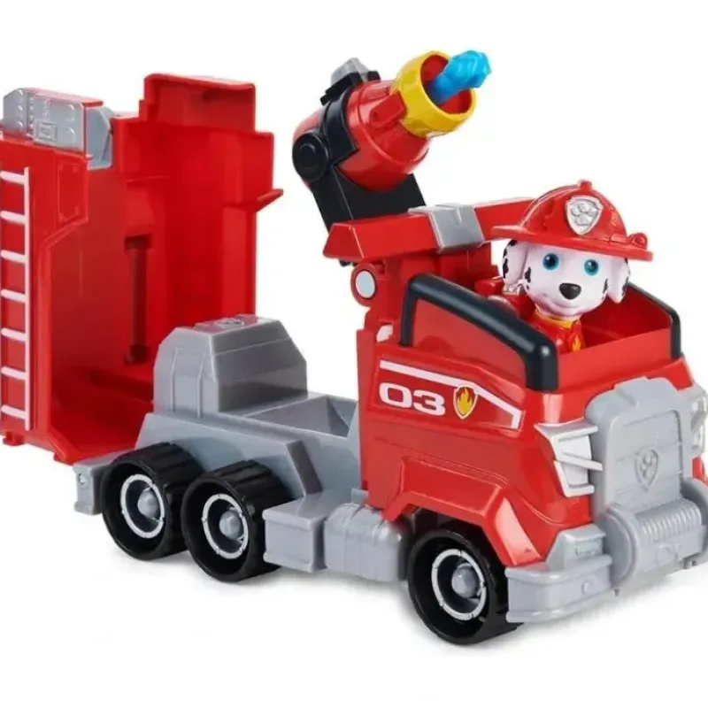 Spin Master - Paw Patrol, Marshall's Deluxe Movie Transforming Fire Truck with Action Figure - cutbabycare.com | baby boutique & care hub* Cheap
