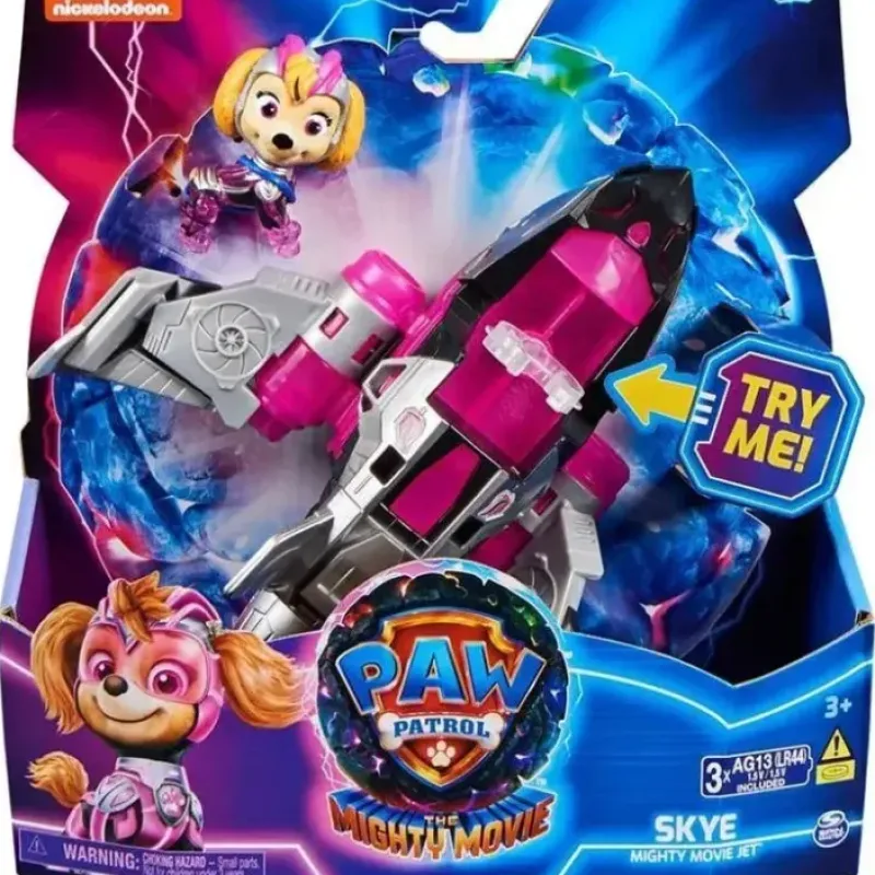 Spin Master - Paw Patrol The Mighty Movie Skye Fighter Jet - cutbabycare.com | baby boutique & care hub* Sale