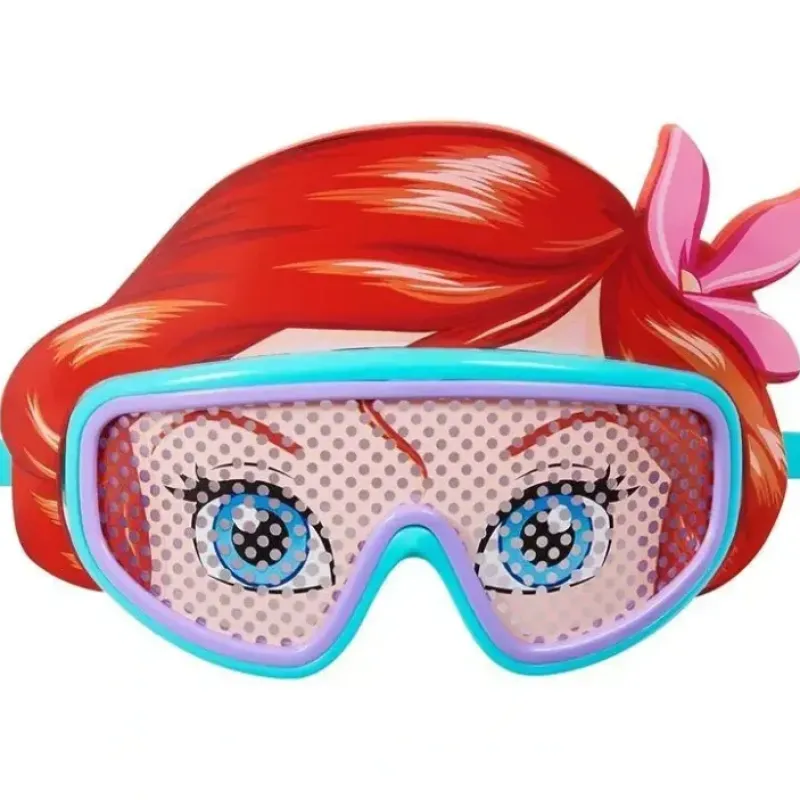 Spin Master - SwimWays Disney Princess Character Mask Kids Deluxe Swim Goggles, Ariel - cutbabycare.com | baby boutique & care hub* New