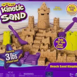 Spin Master Kinetic Sand, Beach Sand Kingdom Playset with 3lbs of Beach Sand - cutbabycare.com | baby boutique & care hub* Shop
