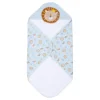 Splosh Baby/Infant Lion Cotton Hooded Towel Absorbent Bath Poncho 79cm Blue 0+ - cutbabycare.com | baby boutique & care hub* New