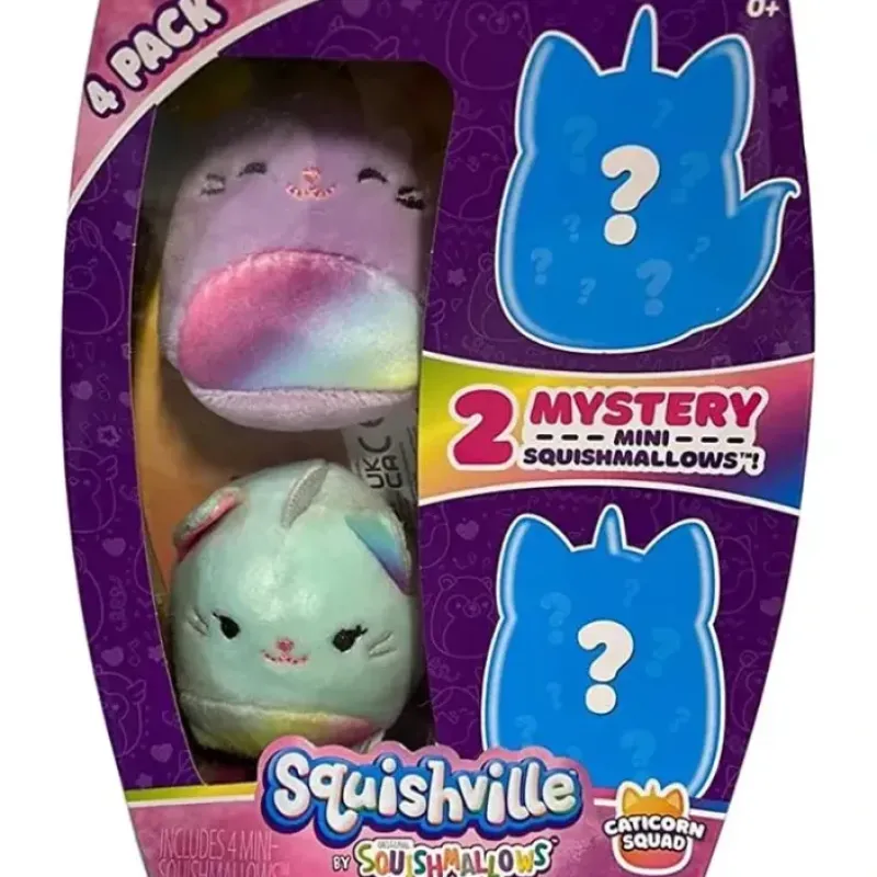 Squishville Mystery Minie Plush 4 Pack Assortment - cutbabycare.com | baby boutique & care hub* Shop