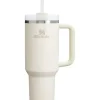 Stanley - Quencher H2.0 FlowState Stainless Steel Vacuum Insulated Tumbler, 40 oz, Cream - cutbabycare.com | baby boutique & care hub* Best Sale