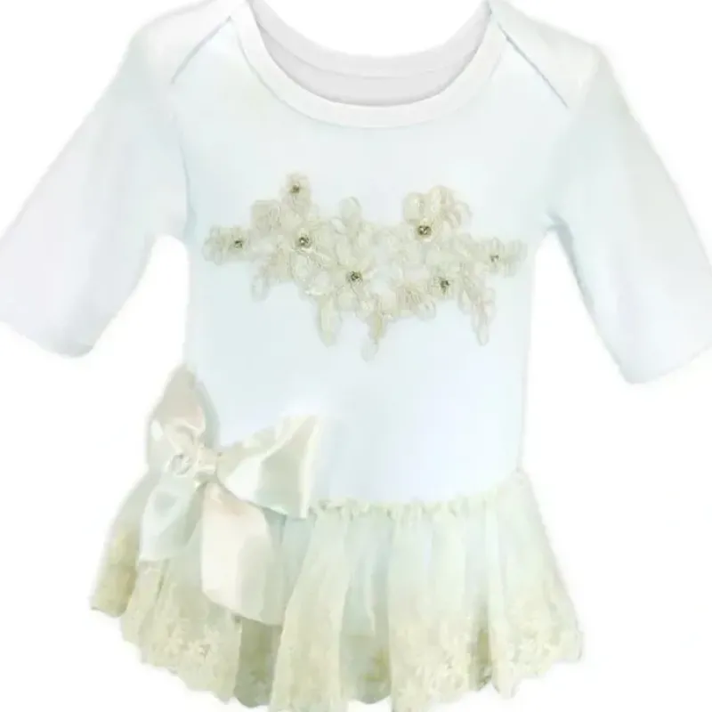 Stephan Baby Ruffles & Lace Snap Shirt, 6-12M - cutbabycare.com | baby boutique & care hub* Cheap