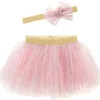 Stephen Joseph - Baby Girl Tutu & Head Band Set, Rose Pink - cutbabycare.com | baby boutique & care hub* Clearance
