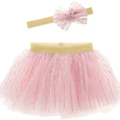 Stephen Joseph - Baby Girl Tutu & Head Band Set, Rose Pink - cutbabycare.com | baby boutique & care hub* Clearance