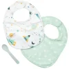 Stephen Joseph - Muslin Bib Set, Space - cutbabycare.com | baby boutique & care hub* Shop