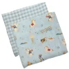 Stephen Joseph - 2Pk Western Muslin Blanket Set - cutbabycare.com | baby boutique & care hub* Flash Sale