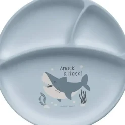 Stephen Joseph 100% Silicone Suction Plates For Babies, Shark - cutbabycare.com | baby boutique & care hub* Sale