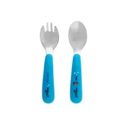 Stephen Joseph - Spoon And Fork Sets, Shark - cutbabycare.com | baby boutique & care hub* New