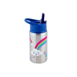 Stephen Joseph - Stainless Steel Water Bottle, Rainbow - cutbabycare.com | baby boutique & care hub* Shop
