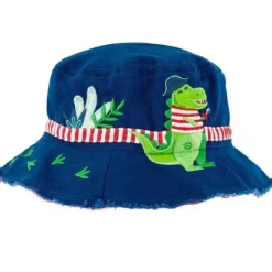 Stephen Joseph - Toddler Bucket Hat, Dino Pirate - cutbabycare.com | baby boutique & care hub* Sale