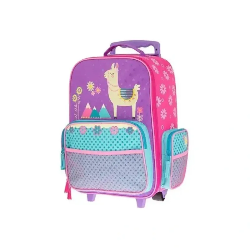 Stephen Joseph Classic Rolling Luggage, Llama - cutbabycare.com | baby boutique & care hub* Flash Sale