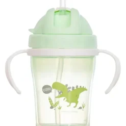 Stephen Joseph Sippy Cups For Toddlers With Straw, Dino - cutbabycare.com | baby boutique & care hub* Best Sale