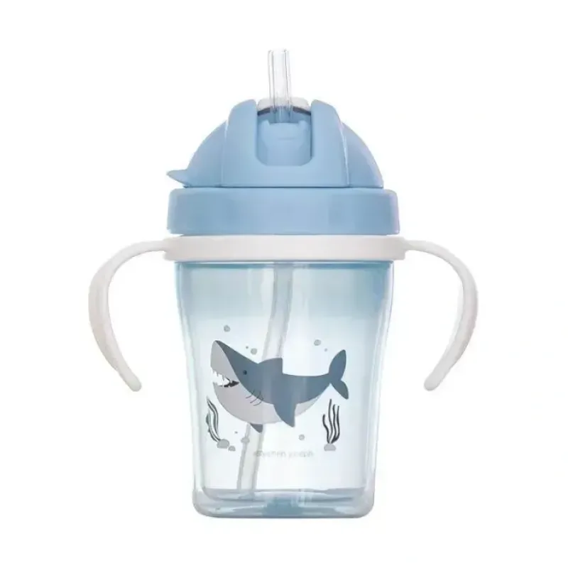Stephen Joseph Sippy Cups For Toddlers With Straw, Shark - cutbabycare.com | baby boutique & care hub* New