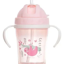 Stephen Joseph Sippy Cups For Toddlers With Straw, Sloth - cutbabycare.com | baby boutique & care hub* Discount