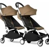 Stokke - Yoyo Double Stroller Bundle - Toffee/White - cutbabycare.com | baby boutique & care hub* Outlet
