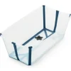 Stokke Flexi Bath V2 Transparent Blue - cutbabycare.com | baby boutique & care hub* Best