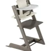 Stokke Tripp Trapp High Chair Bundle - Hazy Grey | Wheat Cream Cushion | White Tray - cutbabycare.com | baby boutique & care hub* Fashion