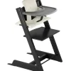 Stokke Tripp Trapp High Chair Bundle - Black | Wheat Cream Cushion | Storm Grey Tray - cutbabycare.com | baby boutique & care hub* Fashion