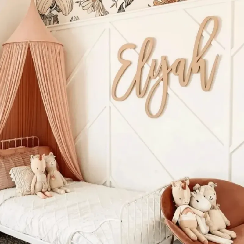 Sugar + Maple Custom Personalized Wood Name Sign - cutbabycare.com | baby boutique & care hub* Outlet