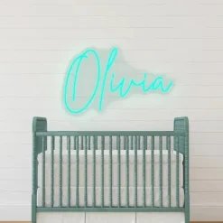 Sugar + Maple Neon Custom Personalized Name Sign - cutbabycare.com | baby boutique & care hub* Clearance