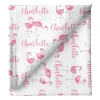 Sugar + Maple Personalized Stretchy Blanket | Flamingo - cutbabycare.com | baby boutique & care hub* Outlet