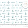 Stroller|Sugar + Maple Personalized Plush Minky Fleece Personalized Blanket | Anchor Blue - cutbabycare.com | baby boutique & care hub