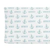 Sugar + Maple Personalized Changing Pad Cover | Anchor Blue - cutbabycare.com | baby boutique & care hub* Outlet