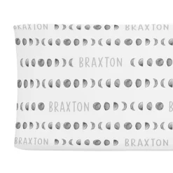 Sugar + Maple Personalized Changing Pad Cover | Moon Phase - cutbabycare.com | baby boutique & care hub* Best