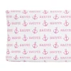 Sugar + Maple Personalized Changing Pad Cover | Anchor Pink - cutbabycare.com | baby boutique & care hub* New
