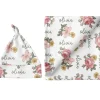 Sugar + Maple Personalized Small Blanket & Hat Set | Retro Rose - cutbabycare.com | baby boutique & care hub* New