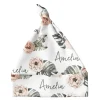 Sugar + Maple Personalized Knotted Baby Hat | Tropical Floral - cutbabycare.com | baby boutique & care hub* Clearance