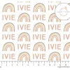 Sugar + Maple Personalized Plush Minky Fleece Personalized Blanket | Rainbow Neutral - cutbabycare.com | baby boutique & care hub* New