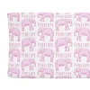 Sugar + Maple Personalized Changing Pad Cover | Elephant Pink - cutbabycare.com | baby boutique & care hub* Cheap