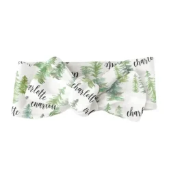 Sugar + Maple Personalized Bow | Pine Tree - cutbabycare.com | baby boutique & care hub* Fashion