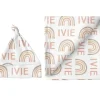 Sugar + Maple Personalized Small Blanket & Hat Set | Rainbow Neutral - cutbabycare.com | baby boutique & care hub* Hot