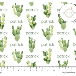 Sugar + Maple Personalized Plush Minky Fleece Personalized Blanket | Cactus - cutbabycare.com | baby boutique & care hub* Fashion