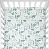 Sugar + Maple Personalized Crib Sheet | Woodland Green - cutbabycare.com | baby boutique & care hub* Online