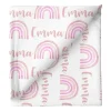 Sugar + Maple Personalized Stretchy Blanket | Rainbow Pink - cutbabycare.com | baby boutique & care hub* Hot