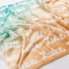 Sugar + Maple Plush Minky Fleece Personalized Blanket | Neutral Ombre - cutbabycare.com | baby boutique & care hub* Cheap