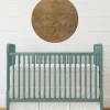 Sugar + Maple Round Base Personalized Wood Name Sign | Special Walnut - cutbabycare.com | baby boutique & care hub* Hot