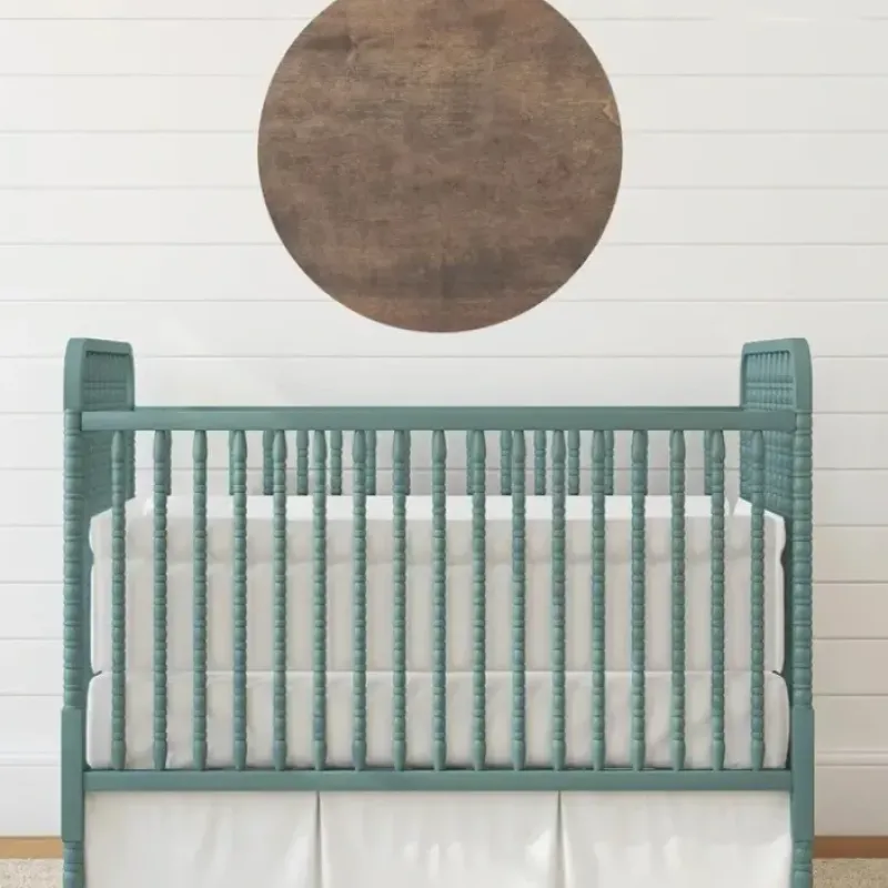 Sugar + Maple Round Base Personalized Wood Name Sign | Dark Walnut - cutbabycare.com | baby boutique & care hub* New